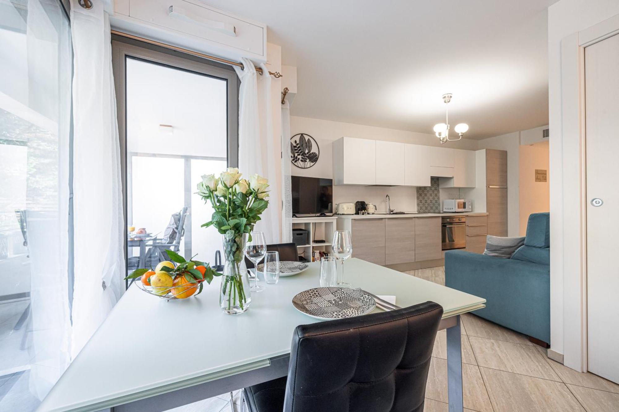 Studio Centre Terrasse Climatisation 50M Plage Menton Bagian luar foto