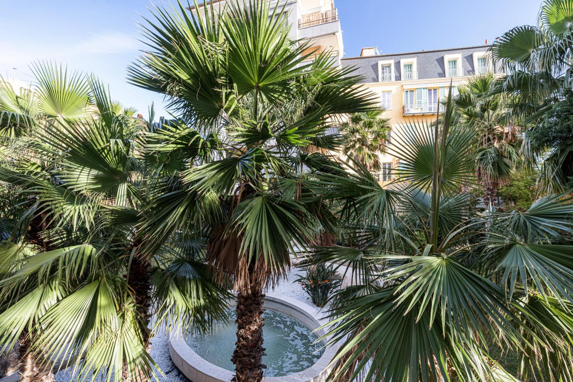 Studio Centre Terrasse Climatisation 50M Plage Menton Bagian luar foto